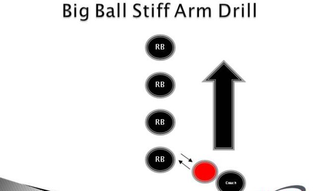Training RBs to Use Their Off-Arm as a Weapon