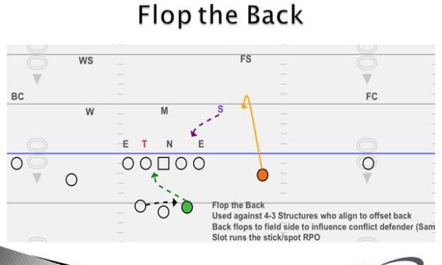 Varying the Off-Set Back’s Alignment in the RPO Game