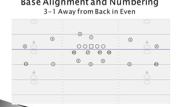 Using the Mike LB to Adjust to 20 Personnel Fast Motion