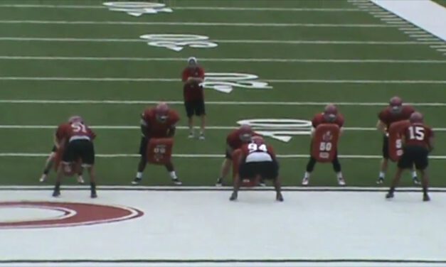4i Run Fit Drill vs Full Zone- Henderson State University (AR)