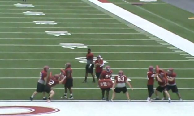 4i Run Fit Drill vs Tight Zone- Henderson State University (AR)