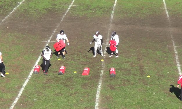 Backside Guard Skip Pull Drill- Rahway High School (NJ)