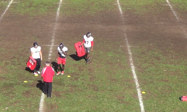 Center Back Block Drill- Rahway High School (NJ)