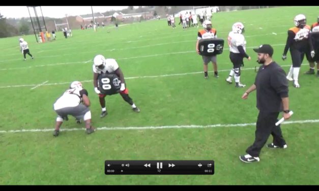 OL High Leg Technique (Zone Combinations)- Tusculum College
