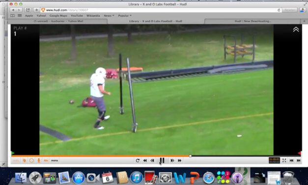 OL Run Footwork on Boards- Rose Hulman IT