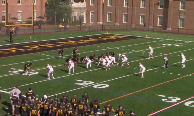 Triangle Coverage vs Heavy Personnel (Odd front)- Bridgewater College (VA)