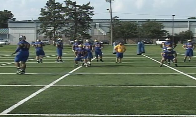 University of Delaware OL Run Drills