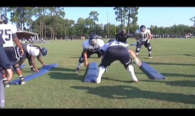 Settle Step Drill (combination blocking)- FBS Program