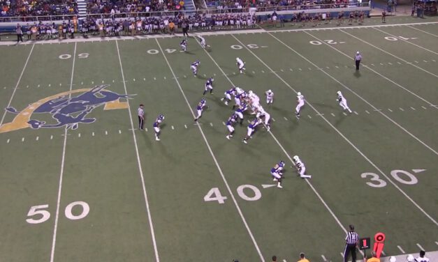 Cover 1 vs Wing Formation- Southern Arkansas University