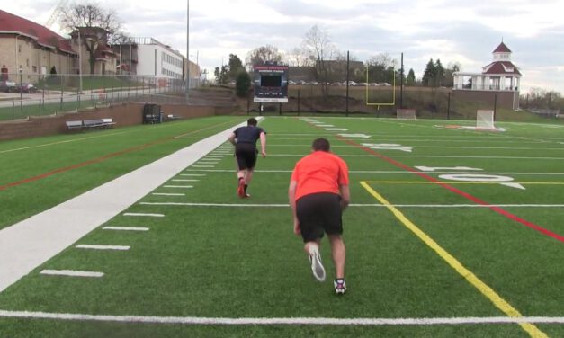 DB Race to Hip Drill- Caroll University