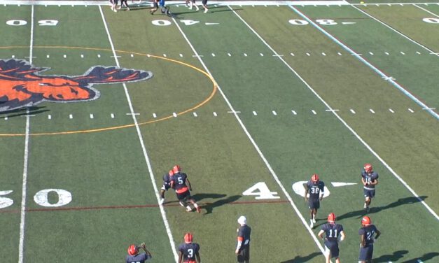 DB Shuffle Flip Hips Drill- Utica College (NY)