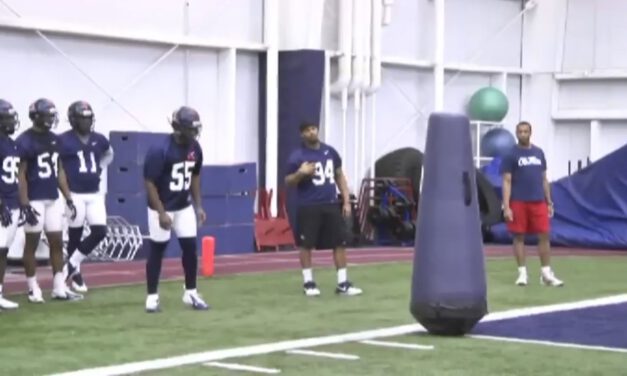 DL Big Bags Drill- Ole Miss