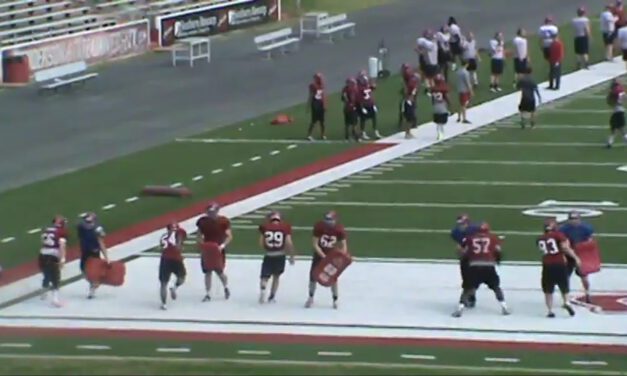 DL Block Destruction on Shields- Henderson State University (AR)