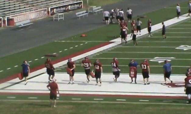 DL Block Destruction on Shields- Henderson State University