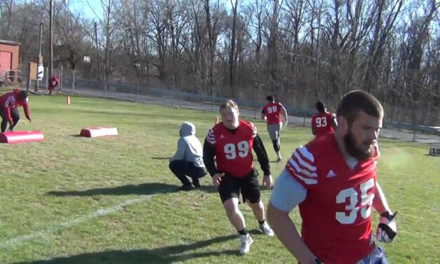 DL Getoff Drill with Tennis Ball- Bridgewater College (VA)