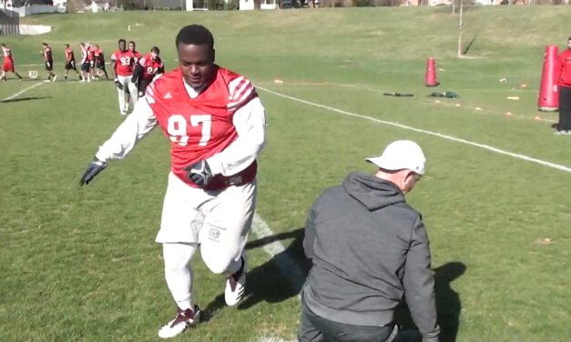 DL Straight Line Tennis Ball Avoid Drill- Bridgewater College (VA)