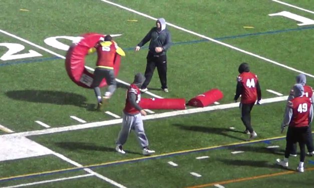 Doughnut Tackle Drill- Bridgewater College (VA)