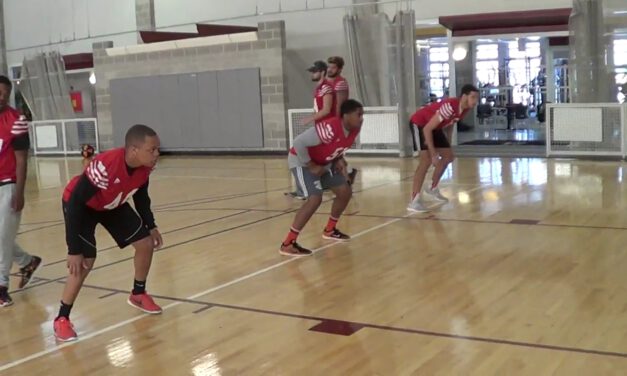 Footwork and Reads off Back- Bridgewater College (VA)