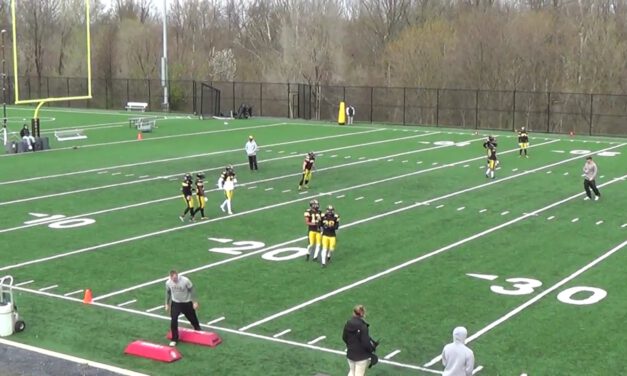 Half Line Drill vs CurlFlat Concept (Robber Emphasis)- Millersville University (PA)