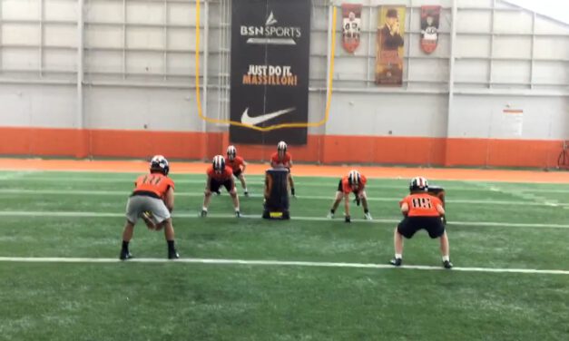 LB One Back Read Drill- Massillon HS (OH)