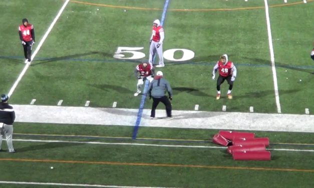 LB Read Drill Off Back- Bridgewater College (VA)