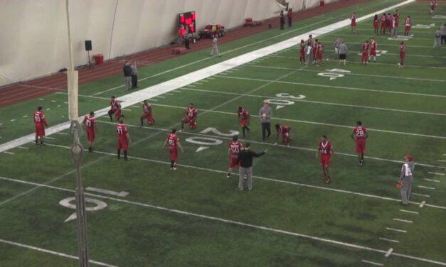 Near Foot Tackle (from distance)- Rutgers