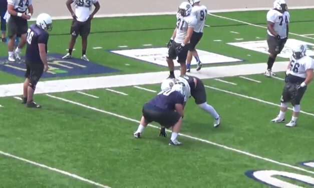 OL 1 on 1 Run Pod Drill- SWOSU