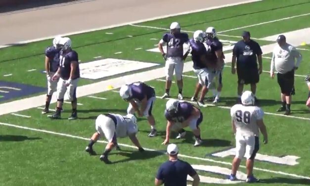OL 2 on 1 Run Pod Drill- SWOSU