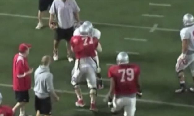 OL Base Reach Drill- Ohio State University