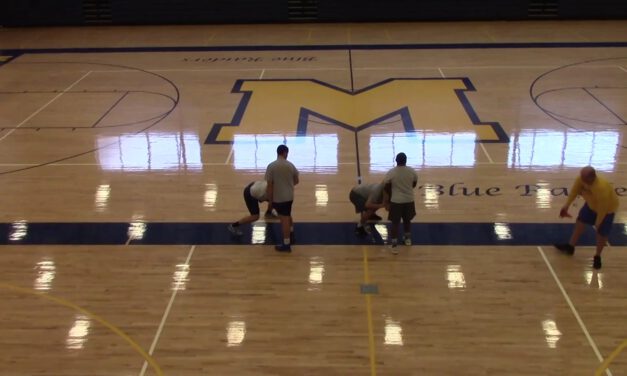 OL Down Block Drill- Middletown Area High School (PA)