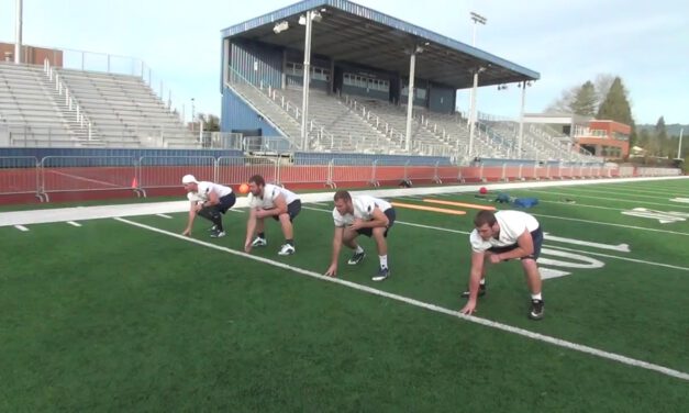 OL Kick Slide Drill- George Fox University (OR)