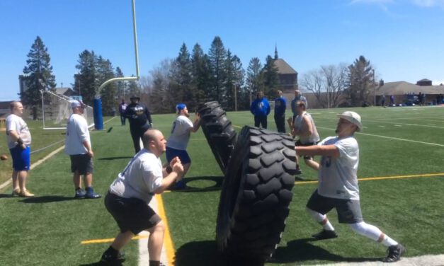 OL Tire Punch Drill- St Scholastica College