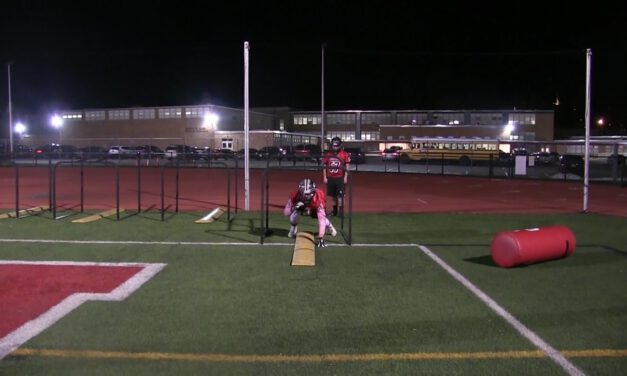 OL Zone Step Drill- Boonton HS (NJ)
