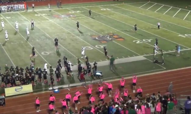 Outlaw Coverage to Defend Trips- North Harmon HS (OK)