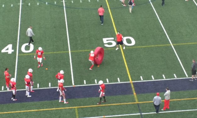 Outside Leverage Tackle Drill- Stony Brook University (NY)