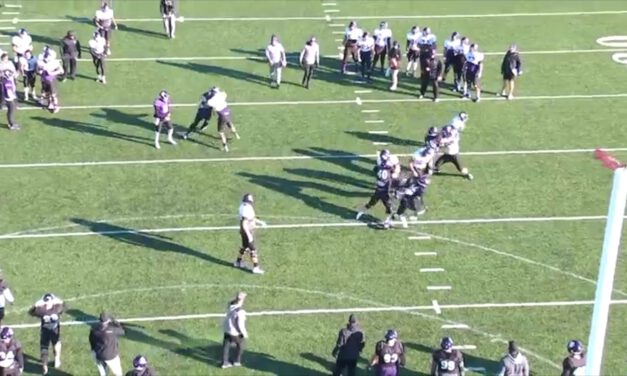 Pin and Pull Half Line Drill (vs Even)- Northwestern University