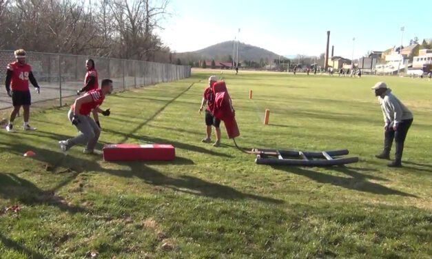 Popsicle Block Destruction and Tackle (LB Emphasis)- Bridgewater College (VA)