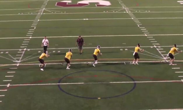 QB Footwork Drill- Springfield College (MA)