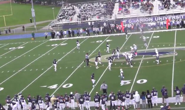 RB Swing RPO Concept (Trey Formation)- Slippery Rock University (PA)