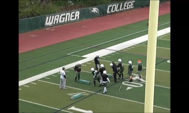 Restricted arms and hips Tackle- Wagner