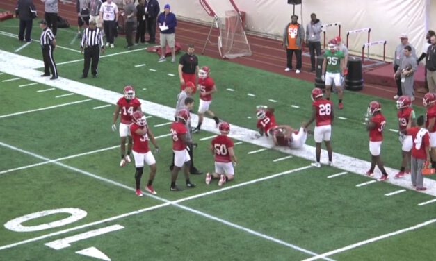 Sideline Tackling (on Knees)- Rutgers