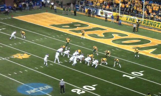 Split Mid-Zone Concept (12 Personnel)- South Dakota State University