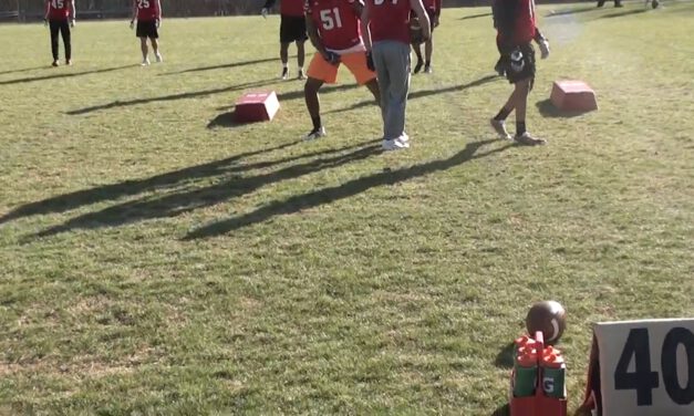 Two Man Vice Tackle (over bags)- Bridgewater College (VA)