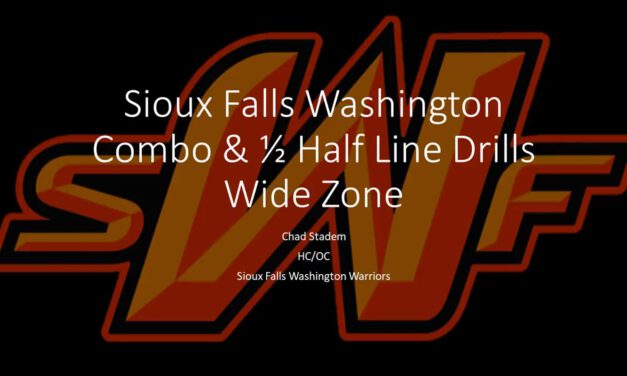 Wide Zone Combination Drill- Washington HS (SD)