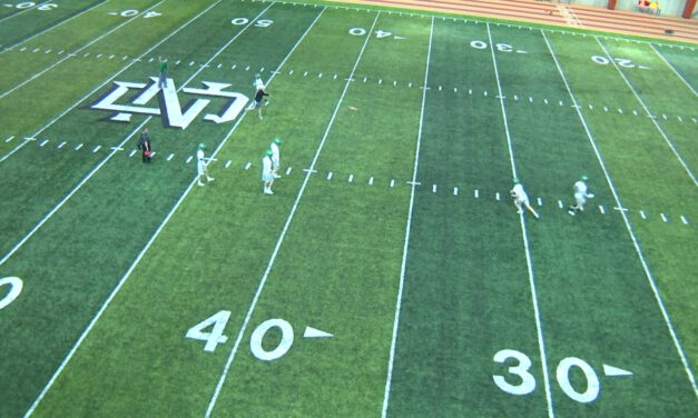 WR Throw By Drill- North Dakota University