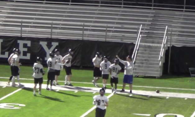 WR Tracking Drill- Bentley College