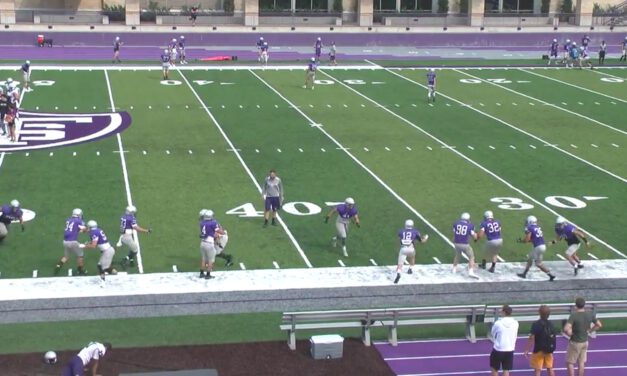 Zone Blitz Tech (ChaseSpill Drill with Run Away)- University of St Thomas (MN)