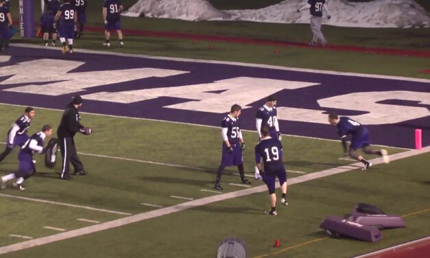 Zone Blitz Tech (Contain Player Drill)- University of St Thomas (MN)