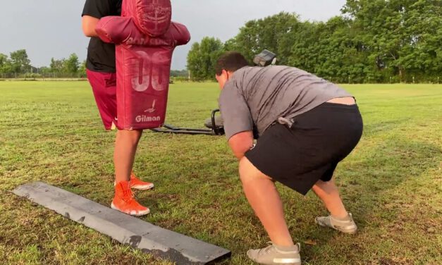 Tight Zone Combination Drill (Inside Man Technique)- Madison County HS (FL)