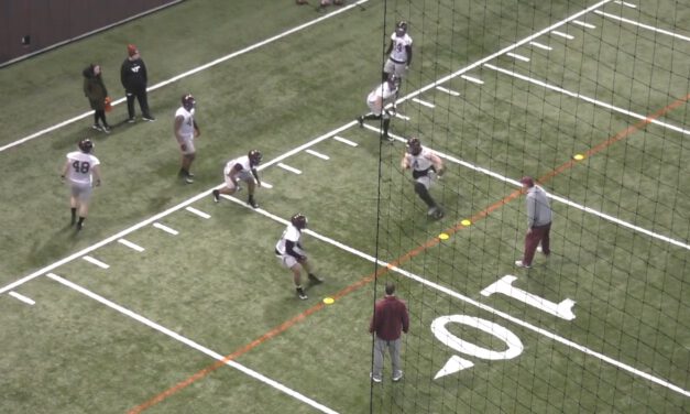 LB 45 Degree Up Drill- Va Tech